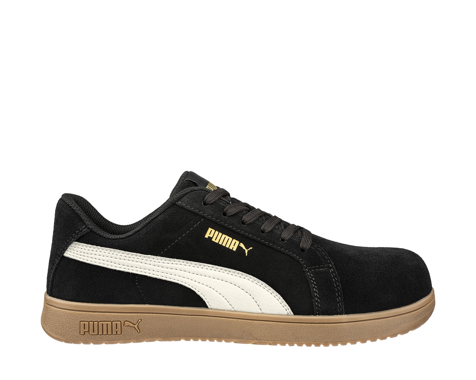 PUMA Sicherheitsschuhe Iconic BLK/GUM LOW S1PL ESD FO HRO SR Gr.42