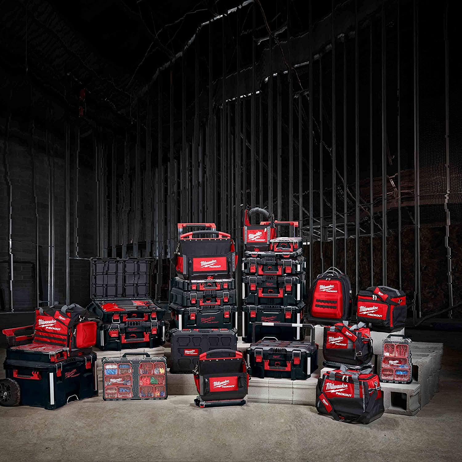 Milwaukee PACKOUT Technikertasche / Werkzeugtasche / Arbeitstasche