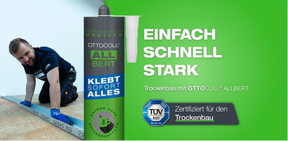 OTTOCOLL ALLBERT Universalkleber C01 WEISS Hybrid 290ml Kartusche OTTOCOLL ALLBERT Universalkleber C01 WEISS Hybrid 290ml Kartusche