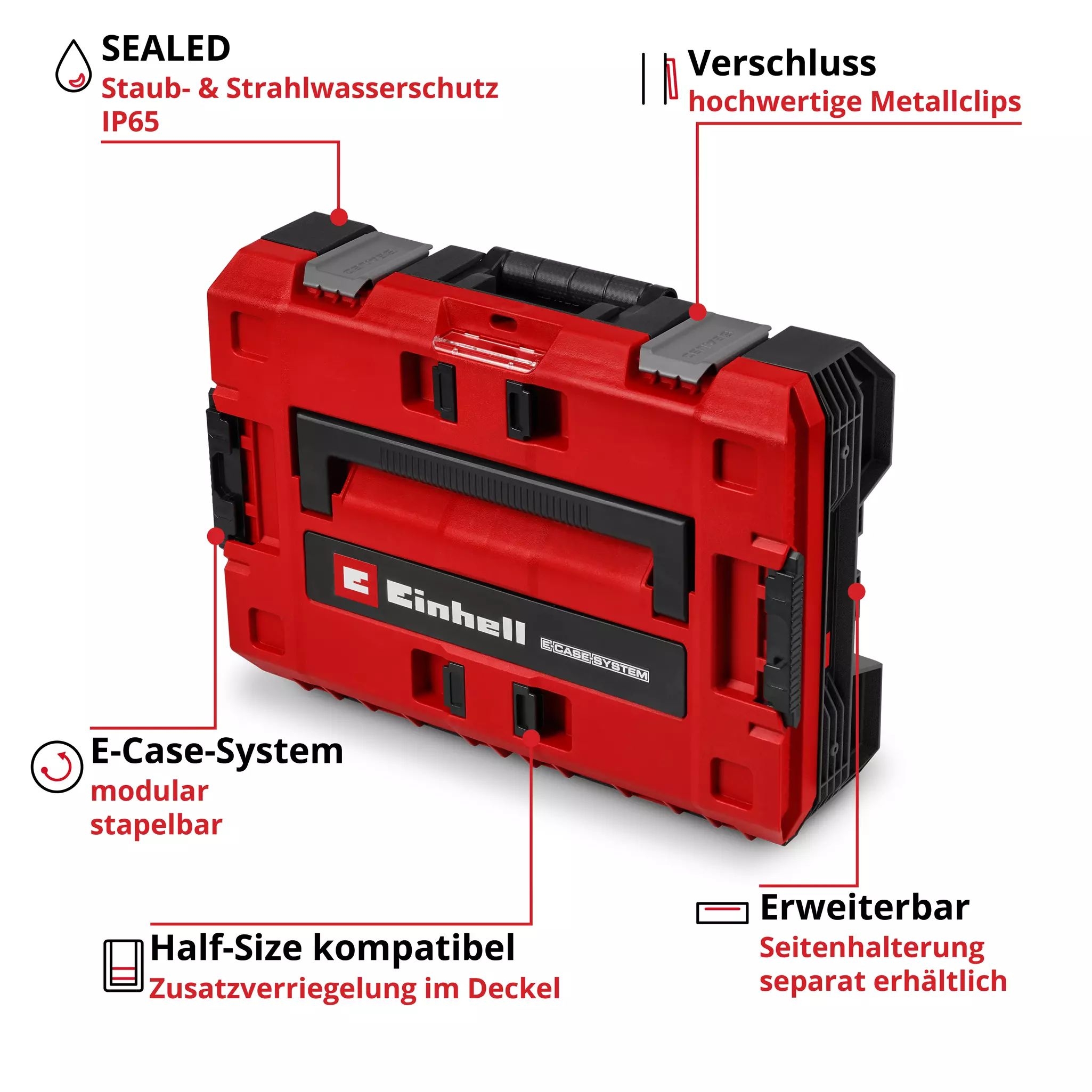 Einhell E-Case S-F SEALED (Systemkoffer)
