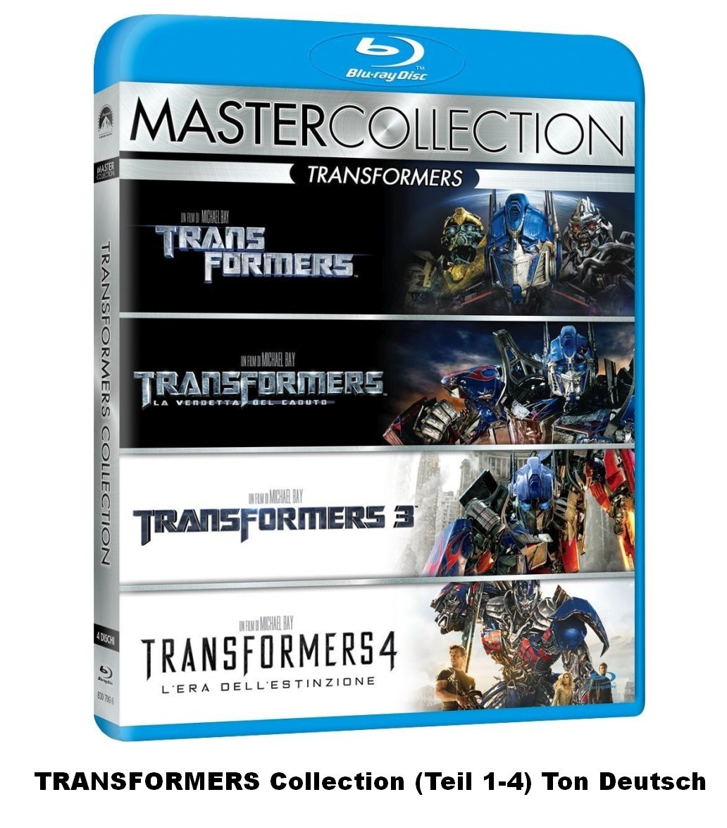 Transformers Collection 1-4 (Blu-ray) Deutscher Ton