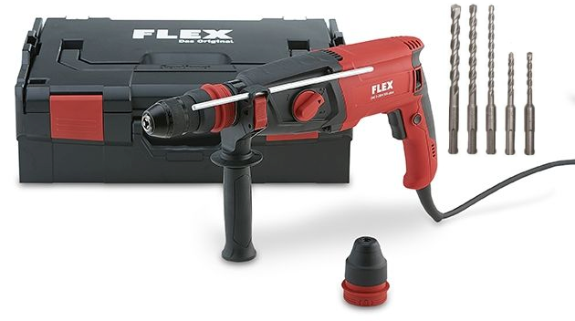 FLEX Kombihammer CHE2-28R *Aktion*inkl. SDSplus Bohrersatz+Wechselfutter