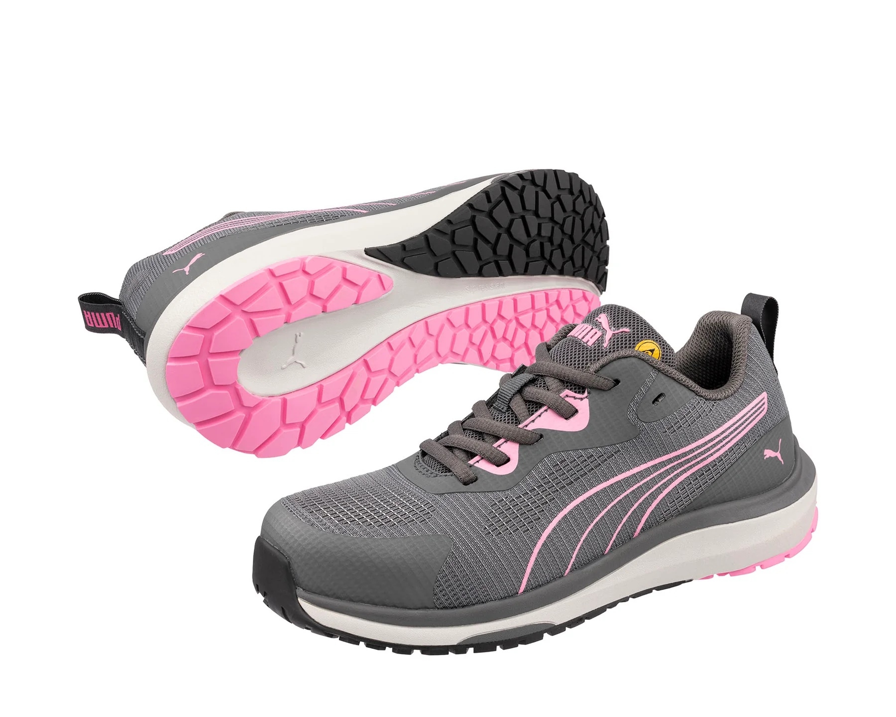 PUMA Sicherheitsschuhe CELERITY KNIT PINK LOW Gr.40 (S1PS ESD FO HRO SR)