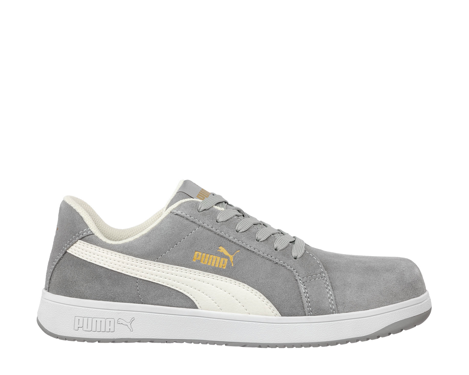 PUMA Iconic Grey Low Sicherheitsschuhe S1PL ESD FO HRO SR, 42