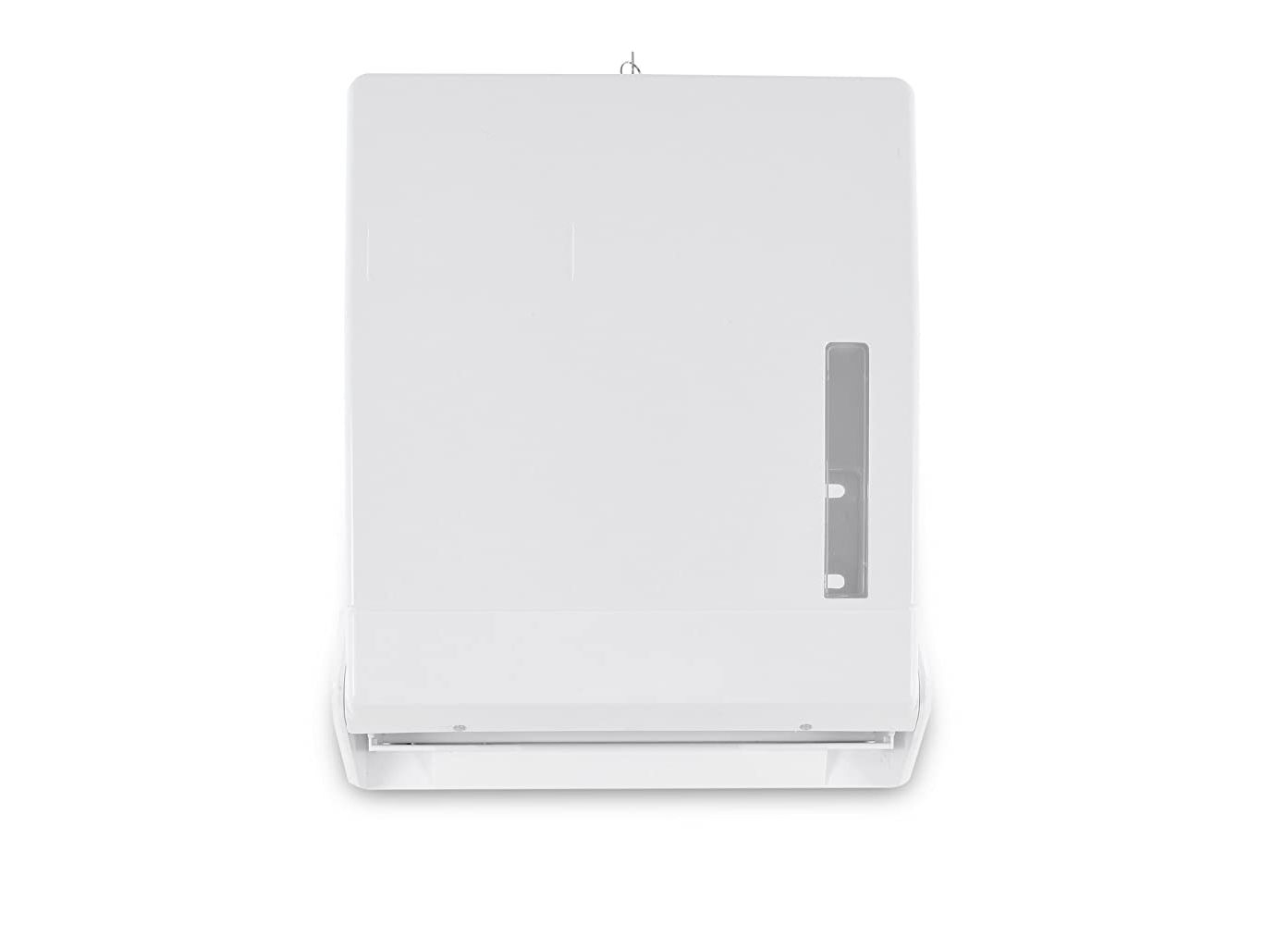 Papierhandtuch-Spender weiss für 600 Blatt abschließbar Papierhandtuch-Spender weiss für 600 Blatt abschließbar