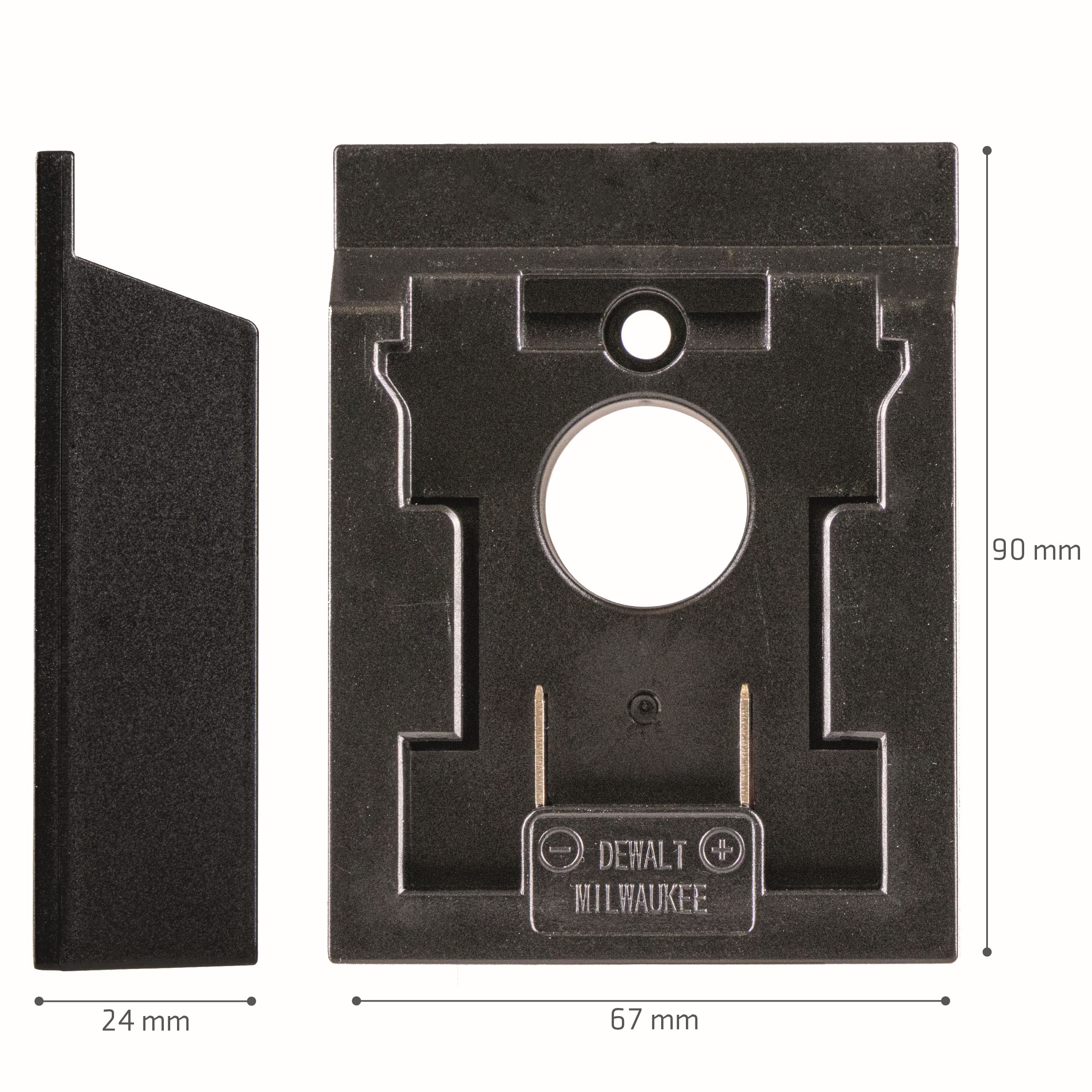 SHADA Adapter für DeWalt/Milwaukee-Akkus