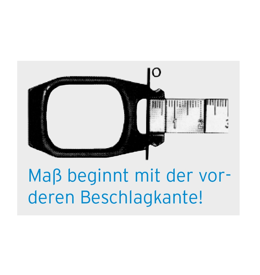 HM Müllner Rahmen- bzw. Gabelbandmaß 50m Kl. II, 13mm