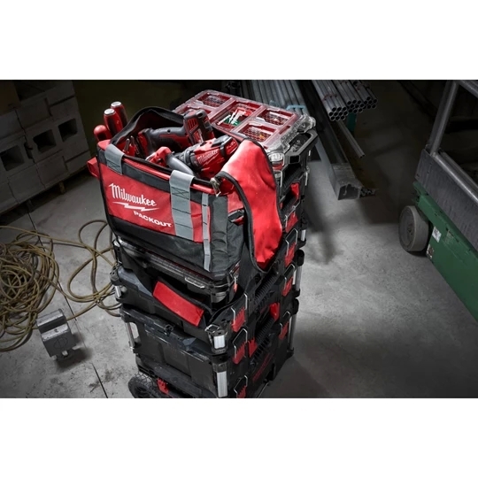 Milwaukee PACKOUT Arbeitstasche / Werkzeugtrage / Aufbewahrung 38cm