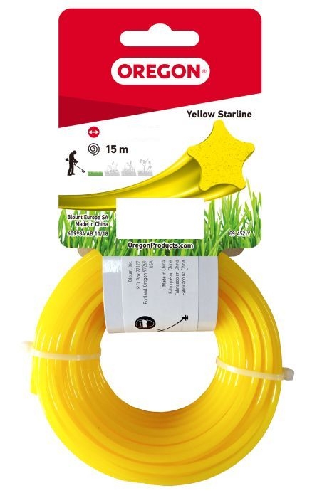 Oregon Starline-Faden Gelb 2,0 mm x 15 Meter