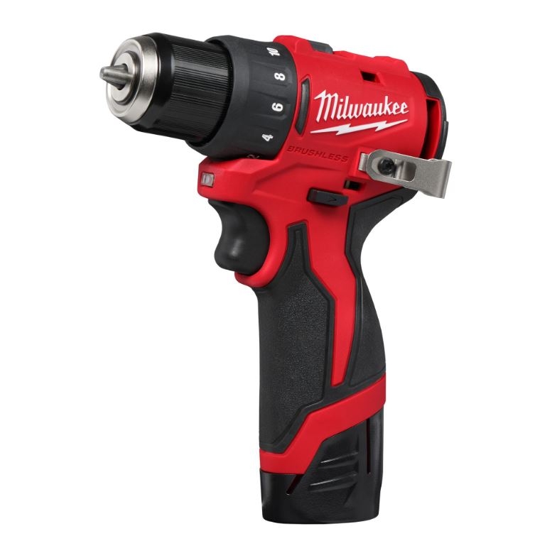 Milwaukee M12BLDDRC-202C Akku-Borhschrauber bürstenlos