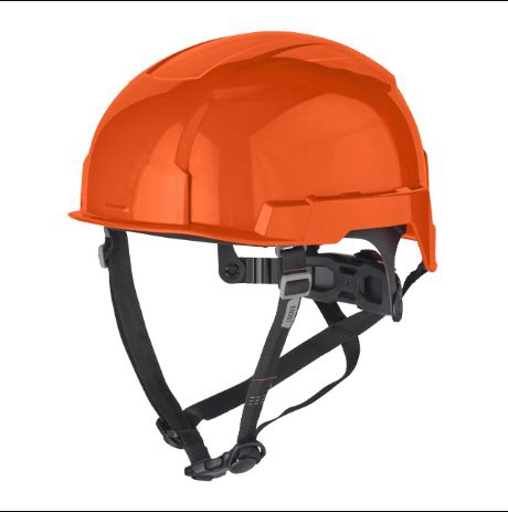 Milwaukee BOLT 200 Industriekletterhelm orange, unbelüftet Milwaukee BOLT 200 Industriekletterhelm orange, unbelüftet