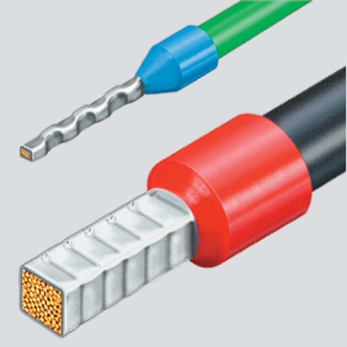 KNIPEX Aderendhülsenzange L.180mm 0,08-10,0+16,0mm² (AWG 28-5)