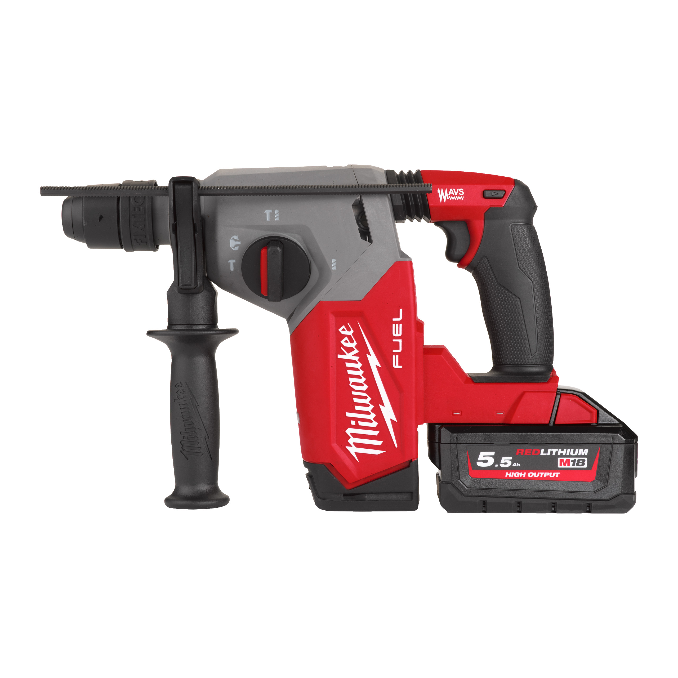Milwaukee M18FHX-552X Akku-Kombihammer 2xAkku 18V 5,5Ah in HD-Box