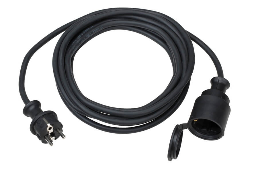 Gummi-Verlängerung 230V 10m IP44 Zulas. H05RR-F 3G1,5 (16A) Gummi-Verlängerung 230V 10m IP44 Zulas. H05RR-F 3G1,5 (16A)