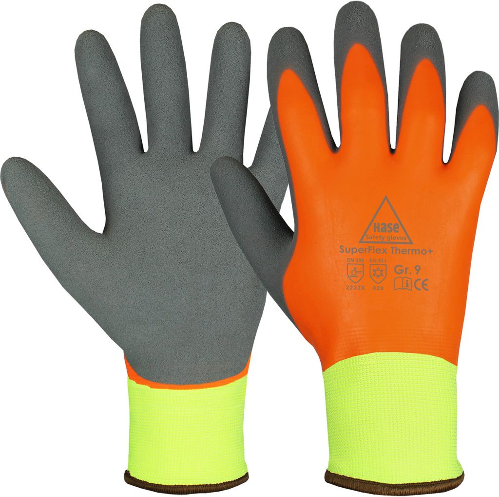 Hase SuperFlex Thermo+ Wintermontagehandschuh Gr.11