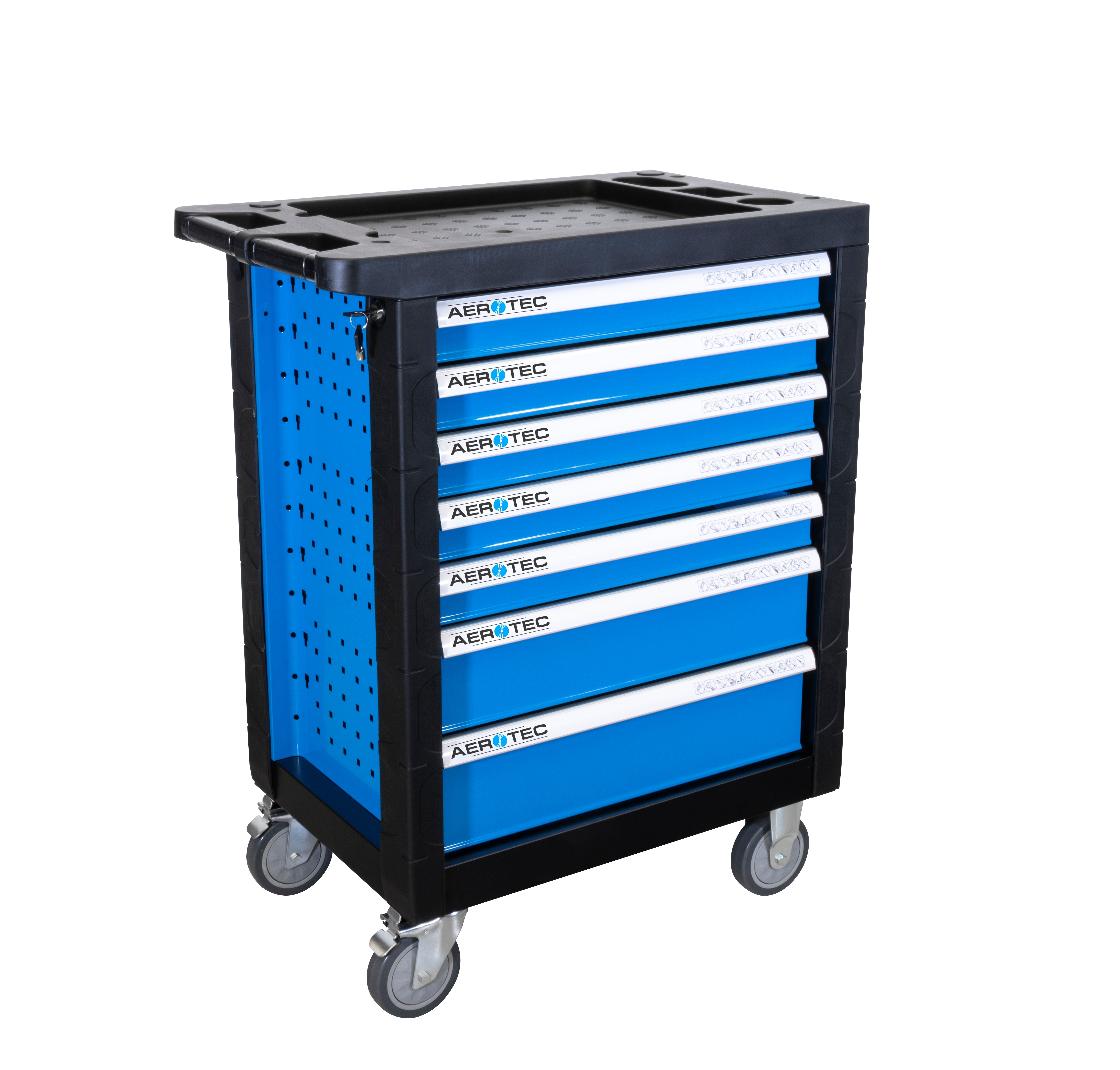 Aerotec Werkstattwagen CLASSIC 255-tlg bestückt inkl. 7 Schubladen