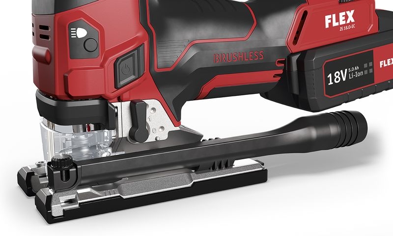 FLEX Akku-Stichsäge JS18.0-ECC Solo/Karton 18V Bürstenlos