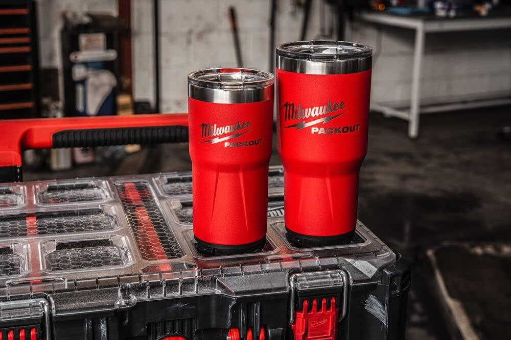 Milwaukee Packout Tumbler 591ml Red (Thermobecher)