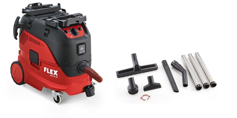FLEX Sicherheitssauger VCE 33 M AC-Set mit automatischer Filterabreinigung FLEX Sicherheitssauger VCE 33 M AC-Set mit automatischer Filterabreinigung