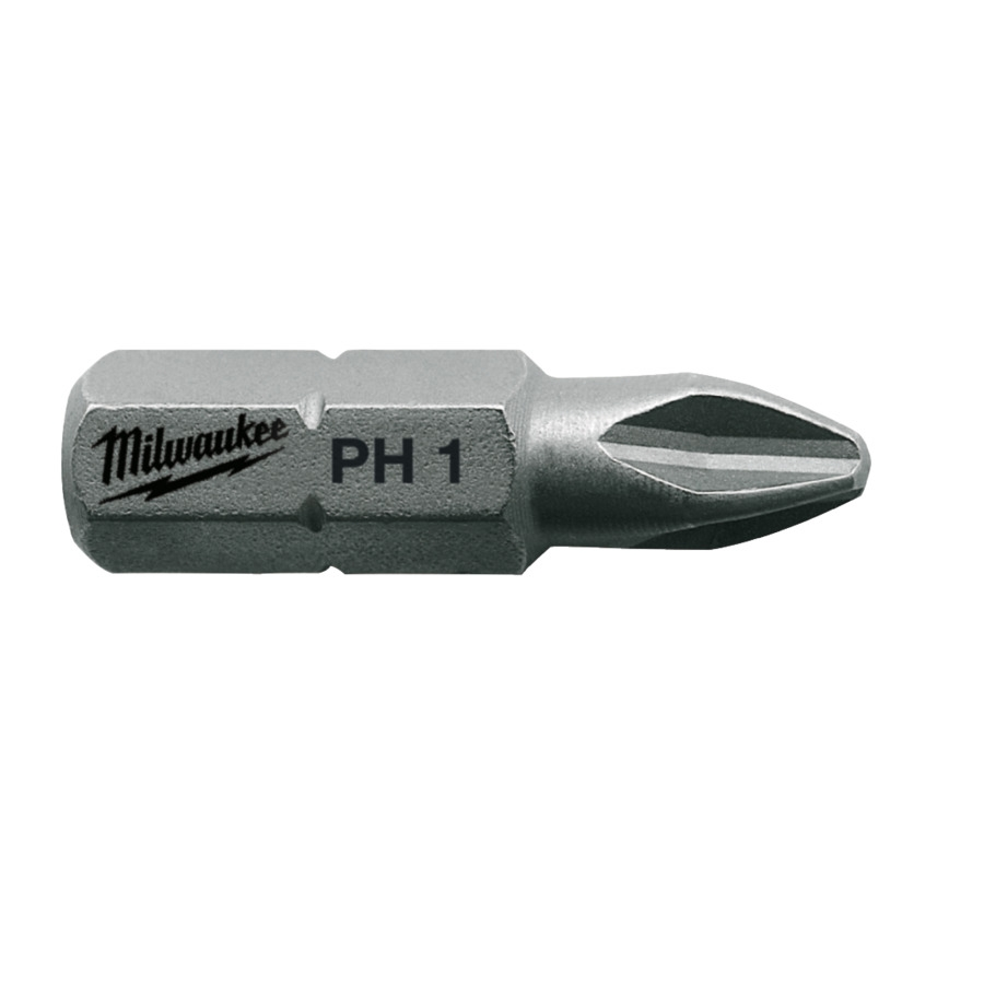 Milwaukee Standard Schrauberbit PH2 / 25 mm (25er Pk) Milwaukee Standard Schrauberbit PH2 / 25 mm (25er Pk)