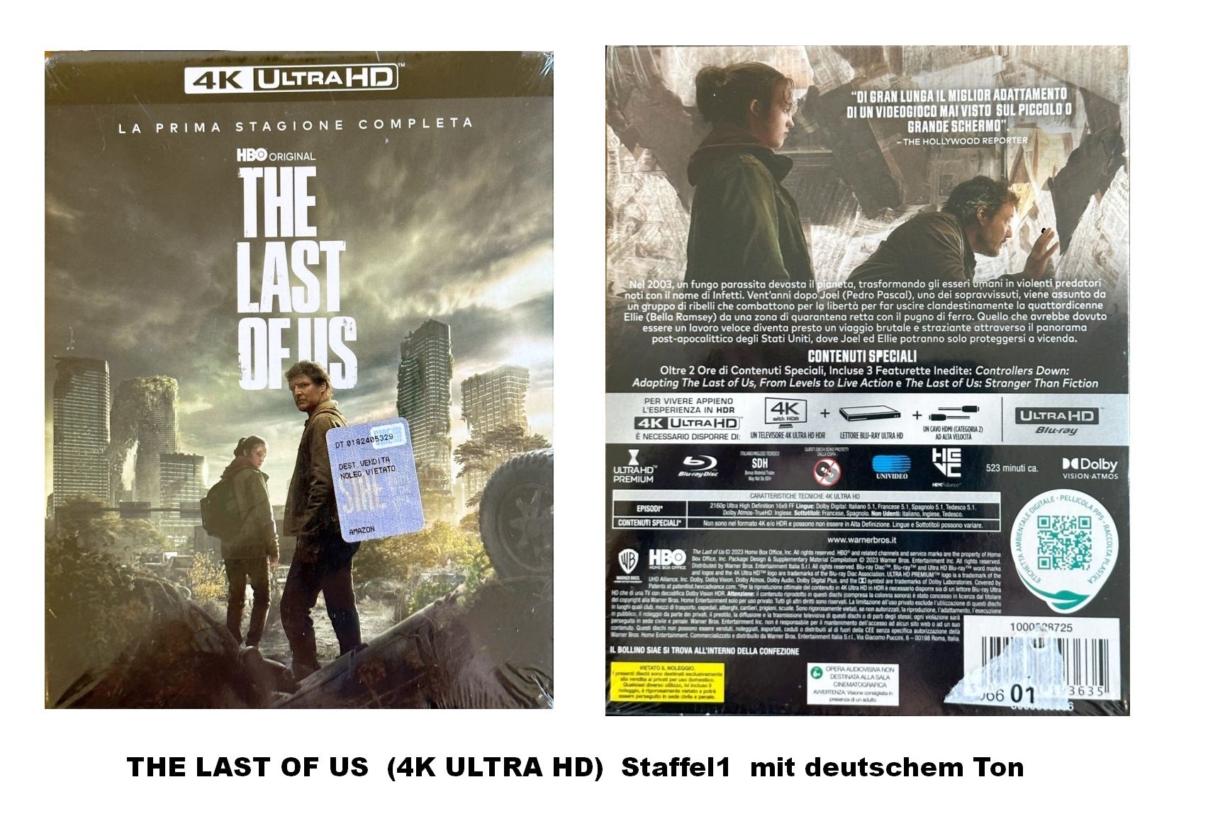THE LAST OF US (4K Ultra HD) Deutscher Ton (Staffel 1)