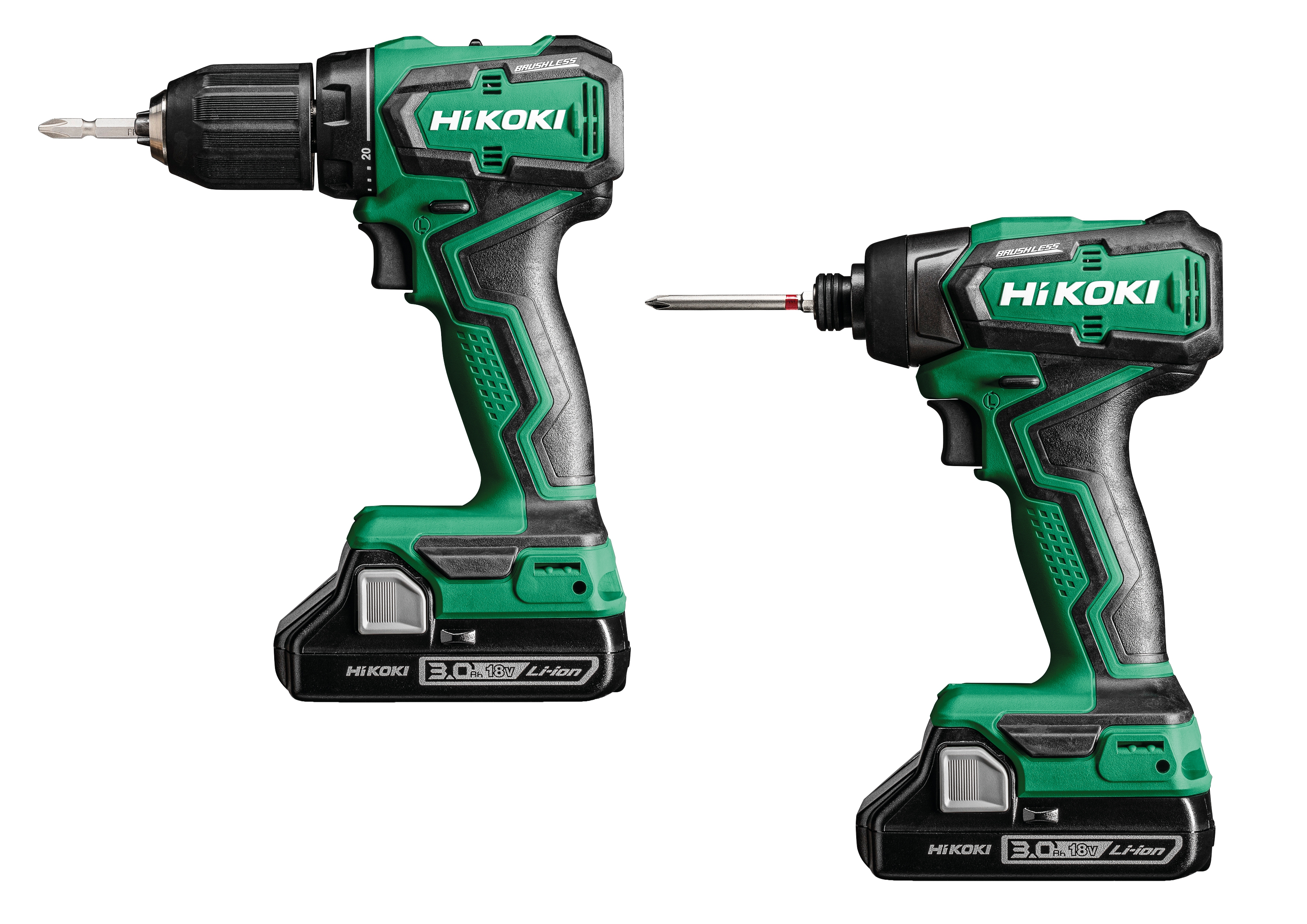 HIKOKI KC18DD(3.0) (HSC III) 18V Combo-Kit (DS18DD +WH18DD) 2xAkku 3,0Ah HIKOKI KC18DD(3.0) (HSC III) 18V Combo-Kit (DS18DD +WH18DD) 2xAkku 3,0Ah