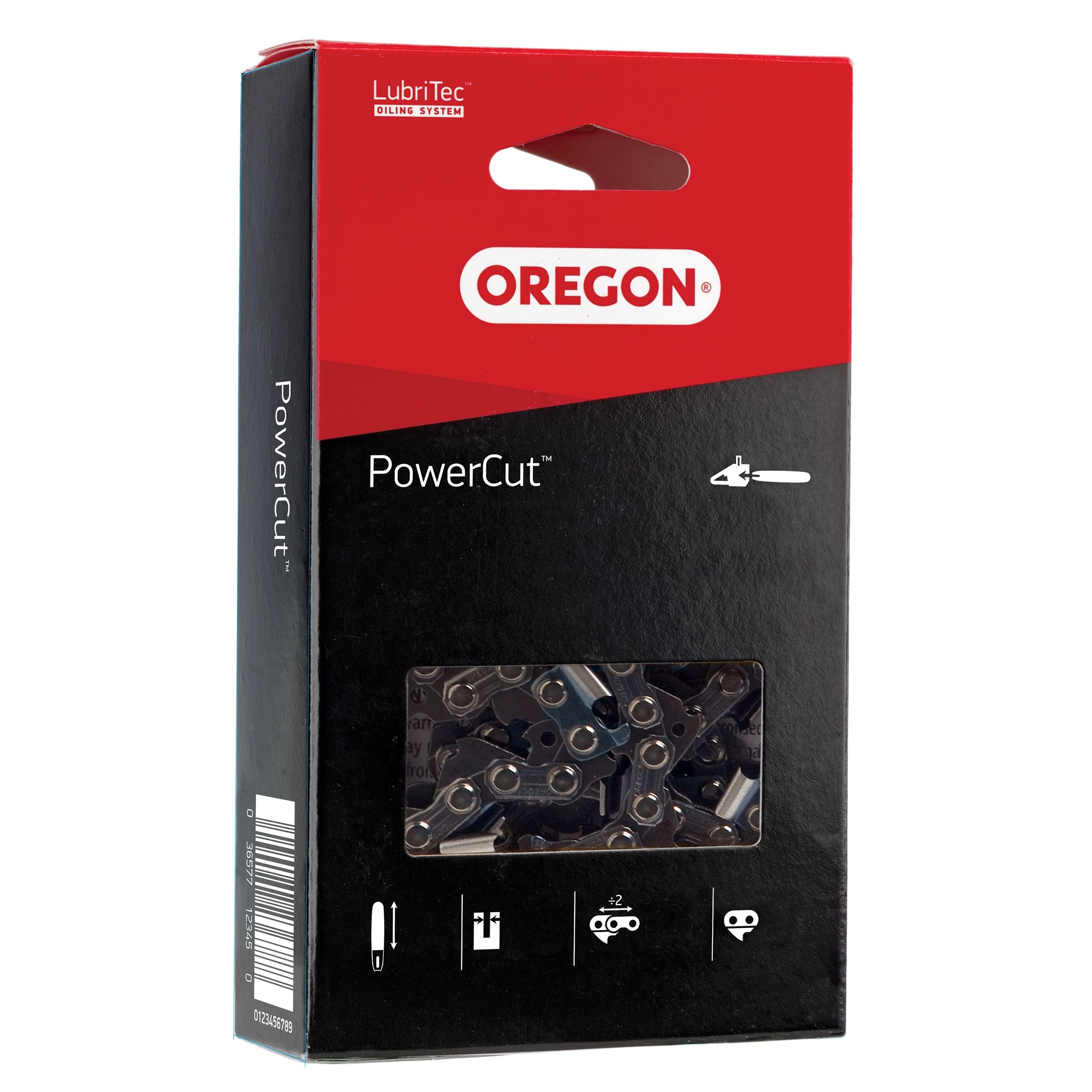 OREGON PowerCut™ Vollmeisselkette .325, 1,6 OHNE SG (67 Treibglieder)