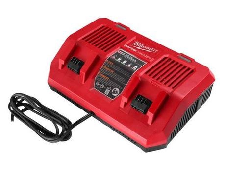 Milwaukee M18DFC Akku-Zweifach-Schnellladegerät (Doppellader) Milwaukee M18DFC Akku-Zweifach-Schnellladegerät (Doppellader)