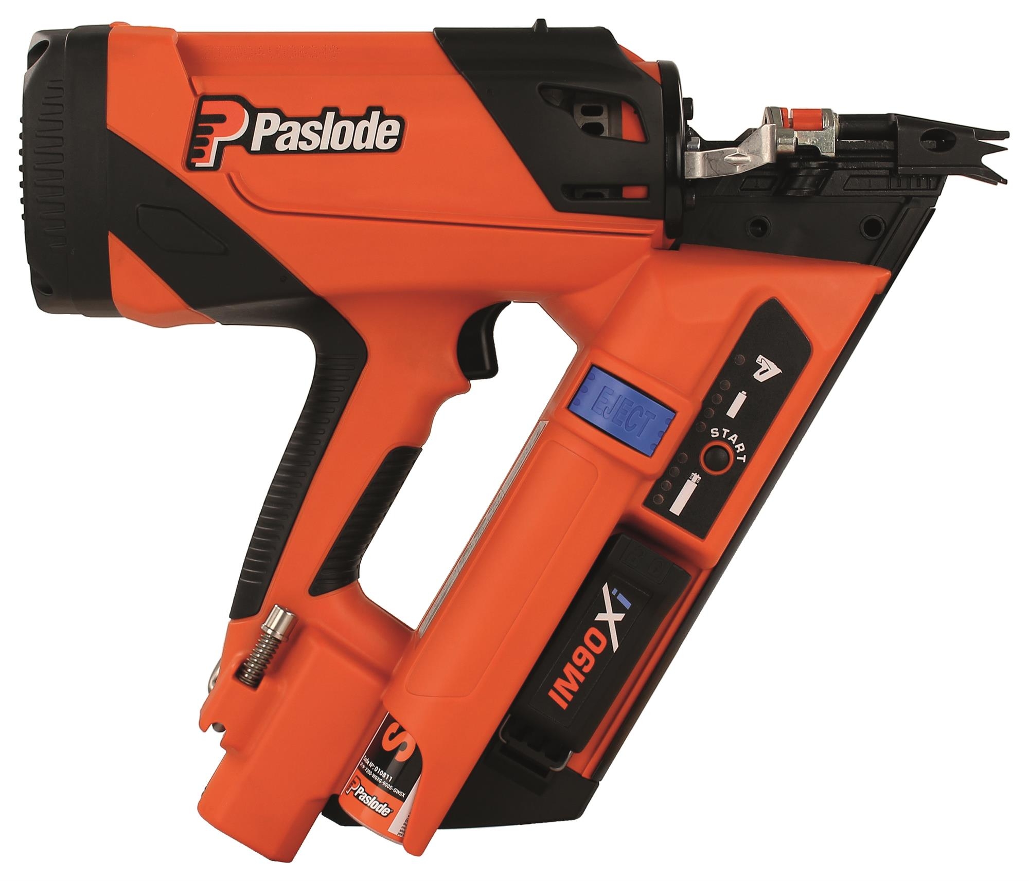 Paslode IM90Xi  Impulse Streifennagler für 34° Nägel von 50 bis 90mm