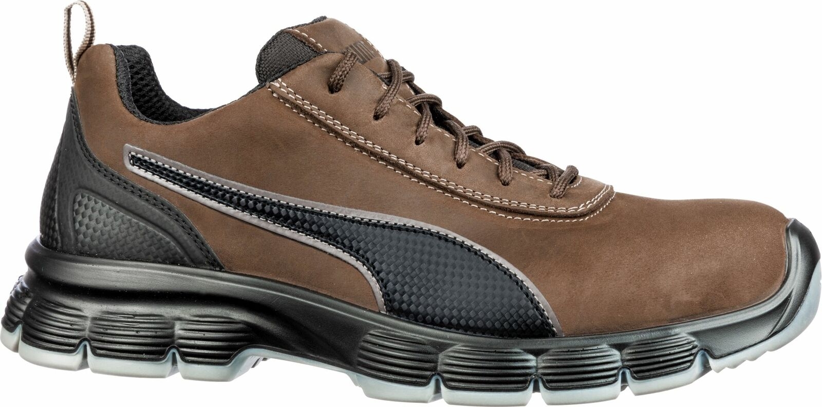 PUMA Arbeitsschuhe CONDOR BROWN LOW Gr. 46 S3 ESD SRC schwarz/braun