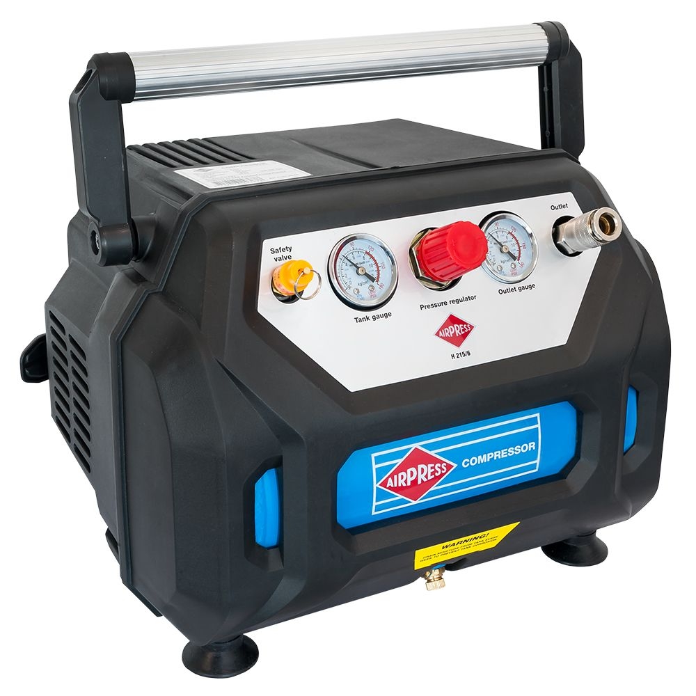 Airpress Kompressor H215-6 ölfrei / 6 Liter Kessel Airpress Kompressor H215-6 ölfrei / 6 Liter Kessel