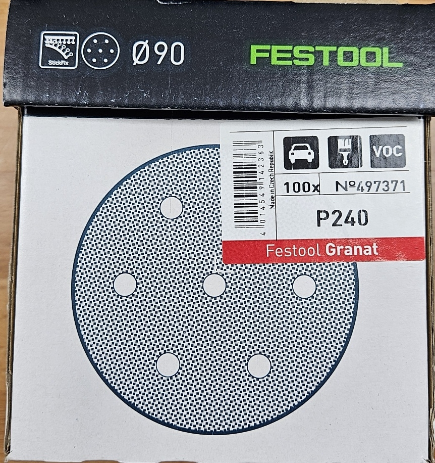 Festool Schleifscheibe STF D90/6 P240 GR/100 Grana