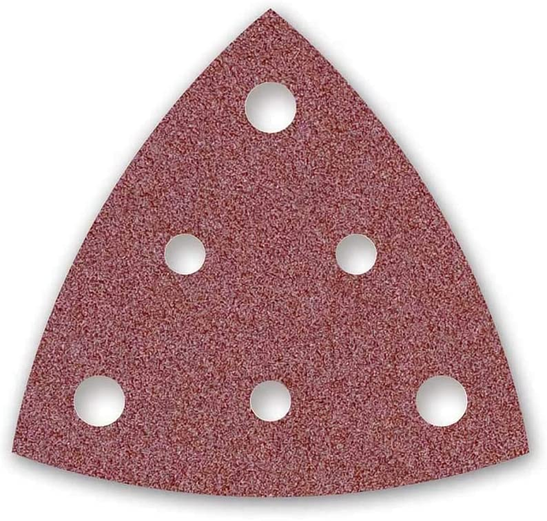 50 Stk Klett-Schleifpapier 82mm ROT 6-Loch DELTA 50 Stk Klett-Schleifpapier 82mm ROT 6-Loch DELTA