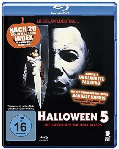 Halloween 5 - Die Rache des Michael Myers (Uncut) [Blu-ray]