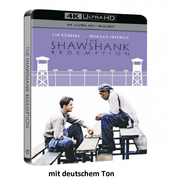 Die Verurteilten Steelbook (4K Ultra HD + Blu-ray) (Ton Deutsch) 2 Disc-Version