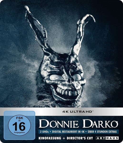 DONNIE DARKO Steelbook (2 Blu-ray`s) Directors Cut & Kinofassung