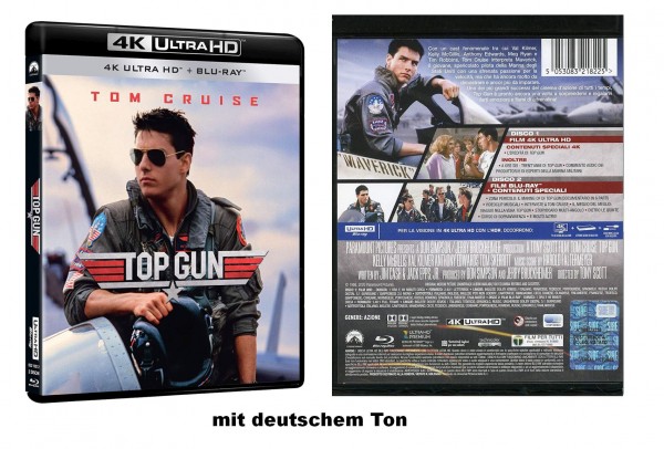Top Gun (4K Ultra HD + BluRay) mit deutschem Ton