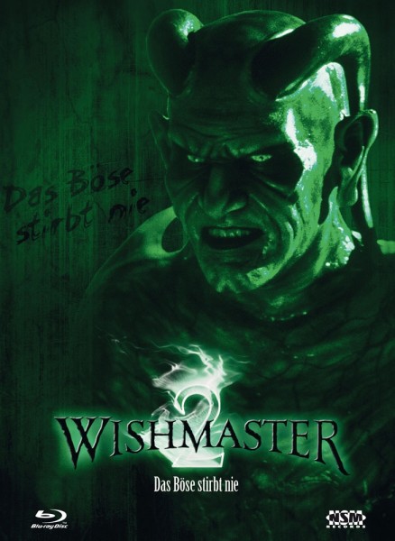 WISHMASTER 2 (Blu-Ray+DVD) *Mediabook Limited 750 Edition* (uncut) NSM