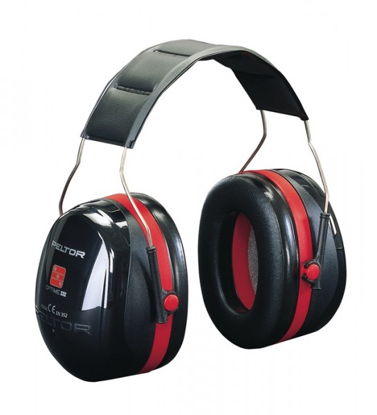 3M Gehörschutz OPTIME III SNR 35 dB gepolsterter Kopfbügel doppelschalig
