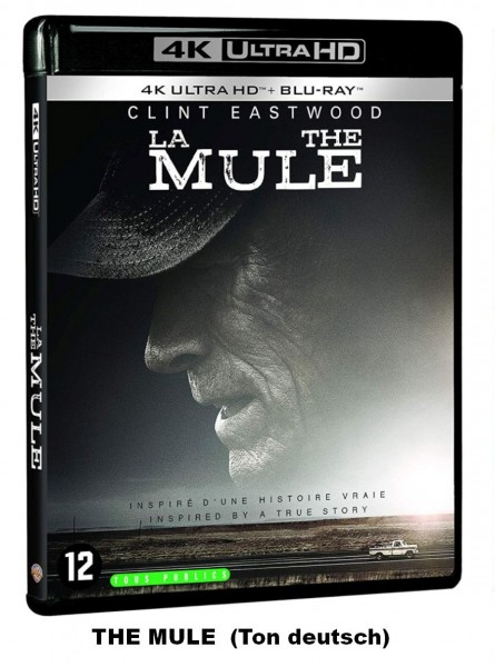 The Mule Clint Eastwood (4K Ultra HD +Blu-ray) Ton deutsch (2 Disc)