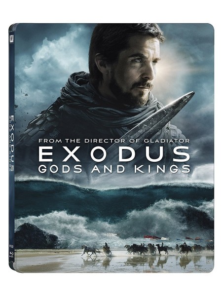 EXODUS - Götter und Könige (Blu-ray 3D+2D) Steelbook (deutscher Ton)